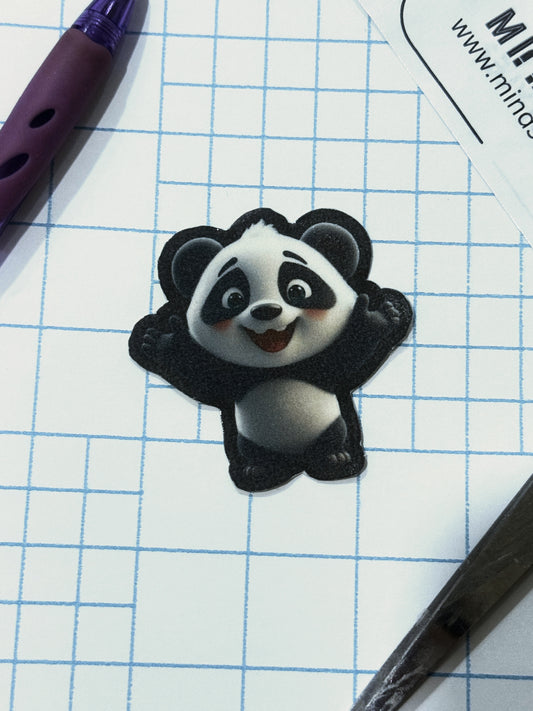 Happy Panda Sticker 2.2"