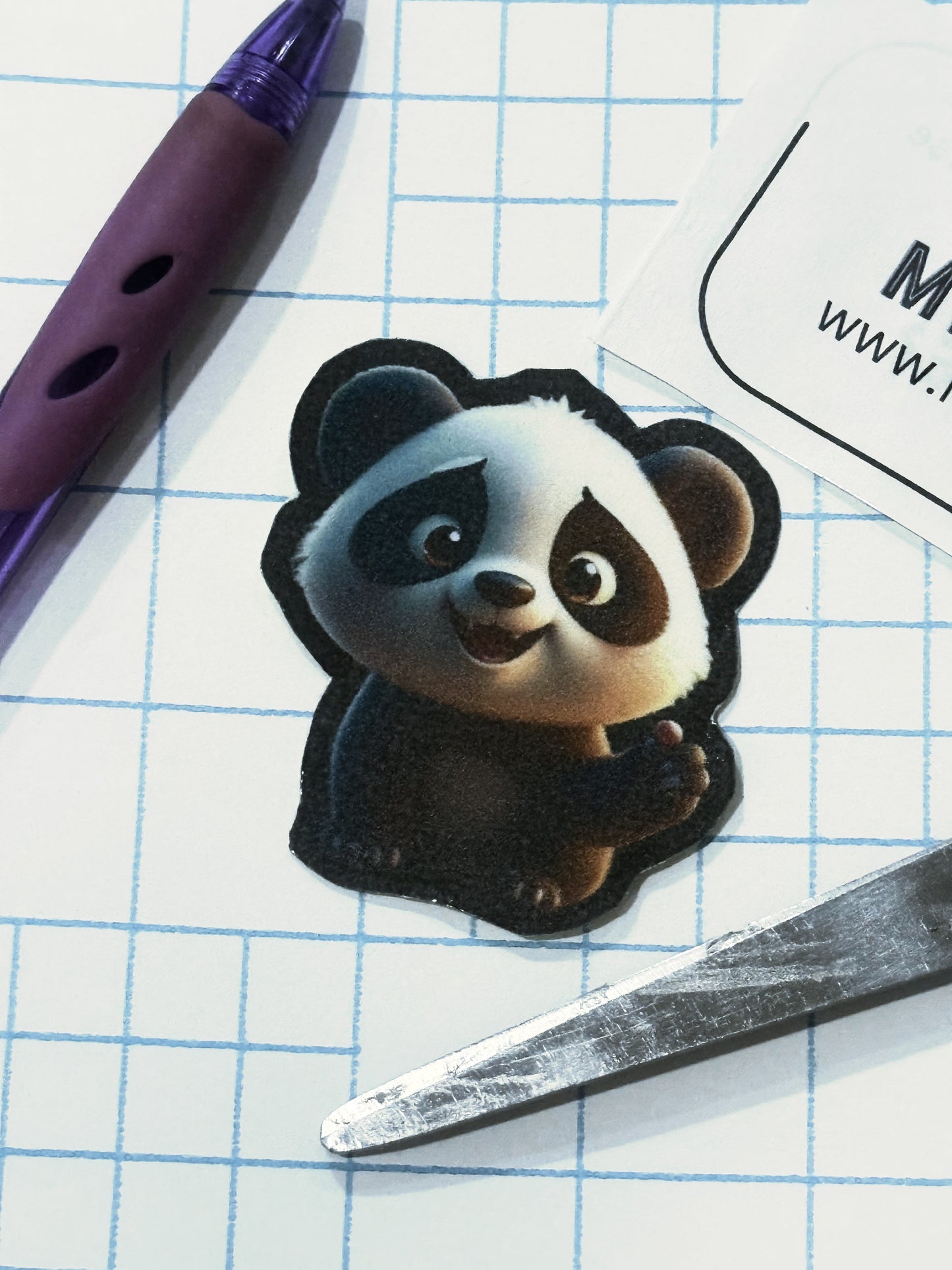 Innocent Panda Sticker 2"